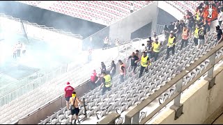 Der HooliganSkandal bei OGC Nizza gegen 1 FC Köln [upl. by Hoban]