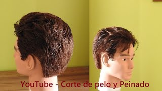 Corte Hombre clásico corto con tijeras  Corte corto Niño con tijeras  Corte corto en casa [upl. by Notpmah189]