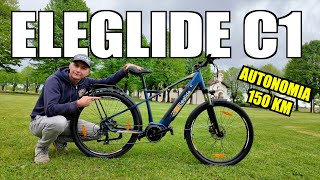 ELEGLIDE C1 ebike Top low cost da 150 km DI AUTONOMIA [upl. by Dnomra246]