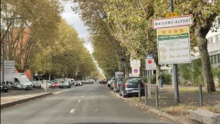 Conduite commentée dans MaisonAlfort Val de Marne  départ du centre dexamenpermisdeconduire [upl. by Losiram]