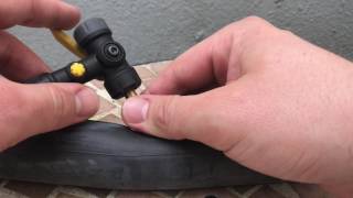 How does a Schrader valve works bicycle valve instructions and how to inflate it DIY [upl. by Eisor]