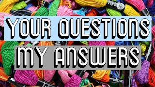 QampA  YOU ASKED I ANSWERED CC  Friendship Bracelets [upl. by Jaco]