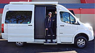 LUXURIOUS 4x4 Sprinter Van  2022 Roadtrek SS Agile VAN TOUR [upl. by Eened]