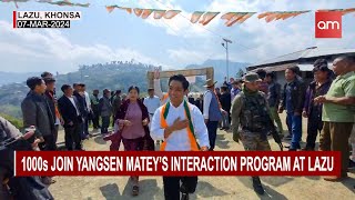 1000s join interaction program of Yangsen Matey at Lazu [upl. by Silverman298]