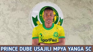 USAJILI YANGA 2024 NA 2025 Rasmi Usajili Wa Prince Dube Yanga SC Umekamilika Usajili Yanga Leo [upl. by Nasya260]