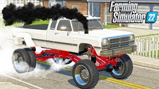 TURNING AN OLD FARM TRUCK INTO 200000 LIFTED SEMA DUALLY [upl. by Redman]