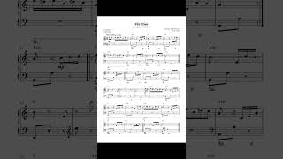 Fur Elise  Easy Intermediate Piano Sheet Music shorts fürelise pianosheetmusic [upl. by Eyar]