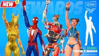 Fortnite YOURE A WINNER Emote with Legendary Skins [upl. by Hound]