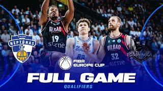 Neptunas Klaipeda v Bilbao Basket  Full Basketball Game  FIBA Europe Cup 202425 [upl. by Yoshiko]