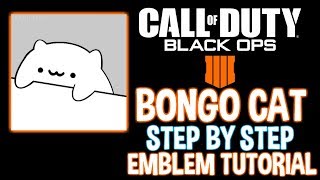 Bongo Cat Step by Step Emblem Tutorial Giveaway in the description [upl. by Irwinn]