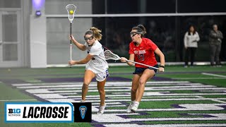 Stony Brook at Northwestern  Big Ten Womens Lacrosse  Mar 10 2023  B1G Encore [upl. by Josephine]