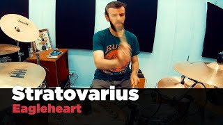 Stratovarius  Eagleheart  Drum Cover By Amilton Garcia [upl. by Jackson]