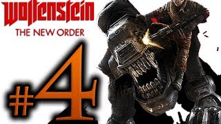 Wolfenstein The New Order Walkthrough Part 4 1080p HD  No Commentary [upl. by Queena]