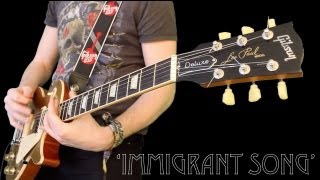 Immigrant Song by Led Zeppelin  Instrumental Cover by Karl Golden [upl. by Etnahsa]