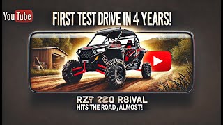 First Test Drive in 4 Years RZR 800 Revival Hits the Road Almost [upl. by Sakovich]