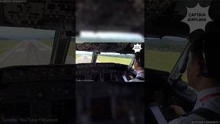 😯B737 Landing Moment Great Aviators Incredible Scenes shorts aviation airport mayday atc [upl. by Ahsiei]