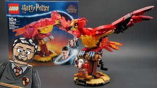 TEST  LEGO HARRY POTTER 76394  Fumseck le phénix de Dumbledore [upl. by Erdnaet]