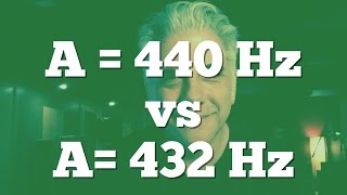 Whats the Deal With A  440 Hz vs 432 Hz Lets Talk [upl. by Thetos996]