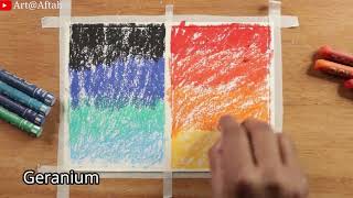 10 Easy Oil Pastel Drawing for Beginners  Simple but Amazing oil pastel acrylic painting [upl. by Nevek]