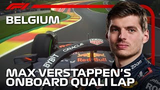 Max Verstappens Qualifying Lap  2024 Belgian Grand Prix  Pirelli [upl. by Elletnohs]