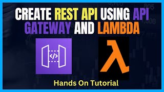 How to create REST API in AWS Using API Gateway and Lambda  Hands On Tutorial [upl. by Alimak]