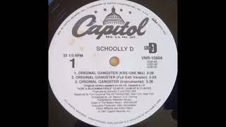 1991 Schoolly D  Original Gangster [upl. by Vachell36]