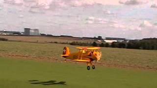 Bucker jungmeister fly RC solo [upl. by Mussman493]