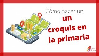 Cómo hacer un croquis para niños de primaria [upl. by Clayborne577]