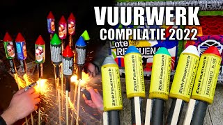 VUURWERK COMPILATIE 2022 [upl. by Pazit]