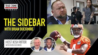 Alex Jones verdict NFL appeals Deshaun Watson’s suspension Brittney Griner sentenced – TCD Sidebar [upl. by Saks]