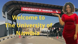 Studying in Namibia  Requirements Fees Permits Student Accommodation UniversityofNamibia [upl. by Wind751]