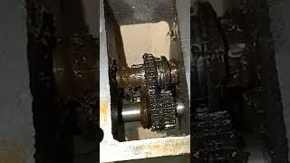 Mini lathe MX 600A Gear box [upl. by Hedvige]