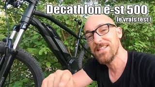 Velo electrique decathlon le vtt rockrider est 500 2022  nouveau vélo tout terrain decath velo [upl. by Barbaresi]