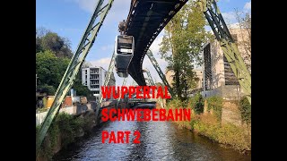 Wuppertal Schwebebahn Hanging Railway in Germany Part 2 shorts [upl. by Thecla]