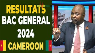 BAC GÉNÉRAL 2024 AU CAMEROUN  RÉSULTATS CATASTROPHIQUES  ESPACE MINÉ DU 23 JUILLET 2024 [upl. by Griffie]