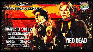 ¡¡CONSIGUELO YA 💥🤯NUEVO REGALO SEMANAL RECOMPENSAS MENSUALES Y MUCHO MÁS EN RED DEAD ONLINE🤠🐎 [upl. by Nosliw993]