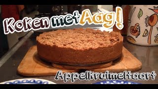 Koken met Aag Appelkruimeltaart [upl. by Alli]