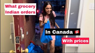 Grocery Prices in 2023  Walmart Canada  Indian Grocery Shopping Vlog with price Canada Vlog Hindi [upl. by Heer613]