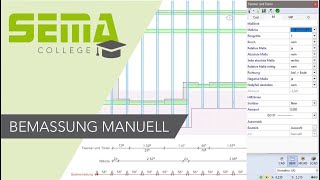 Tipps amp Tricks Bemaßung manuell [upl. by Nonnahc]