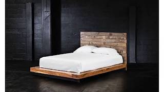 DIY Pallet Bed Frame with Headboard For Your Bedroom [upl. by Cannon]