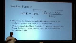 Time Series data Mining Using the Matrix Profile part 2 [upl. by Nemracledairam]