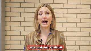 Sofie Marhaug om vindkraftmotstand [upl. by Fritze]