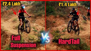 Full Suspension Vs Hard Tail MTB  Which one is Better for Offroading [upl. by Dennie]