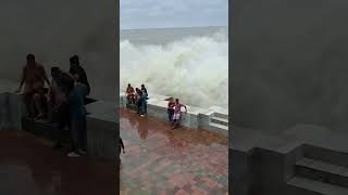 Digha sea beach water waves 🌊⛱️  beautiful weather 🌞🌤️🌈  shortvideo dighaseabeach viralshorts [upl. by Ennairb686]