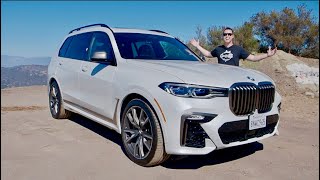 2020 BMW X7 M50i Review  A Cullinan for 300000 less [upl. by Aneekahs538]