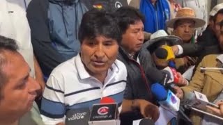 Evo será culpable de daños materiales y humanos en bloqueos que comienzan según Arcistas bolivia [upl. by Gardener]