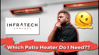 Infratech Patio Heater Review  Different Models Set Up and How to size your patio for heaters [upl. by Euqinahs]