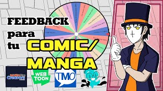 La RULETA del COMICMANGA Temporada 2 Analizo tu obra [upl. by Pembrook]