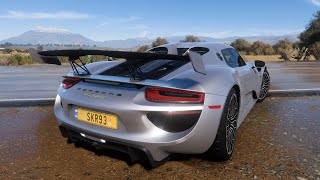 Forza Horizon 5 2014 Porsche 918 Spyder Forza Edition Max Speed [upl. by Ahearn]