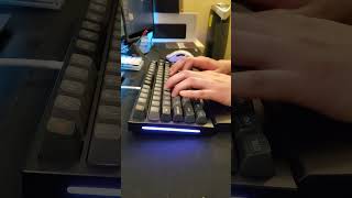 GMMK Pro Glorious Pandas  Aluminum Plate  MT3  PE Foam Mod  Tempest Mod Typing Sound Test [upl. by Emmeline]